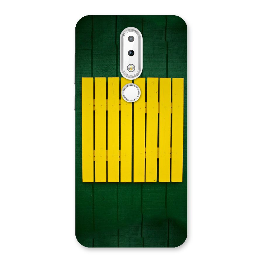 Yellow Fence Back Case for Nokia 6.1 Plus
