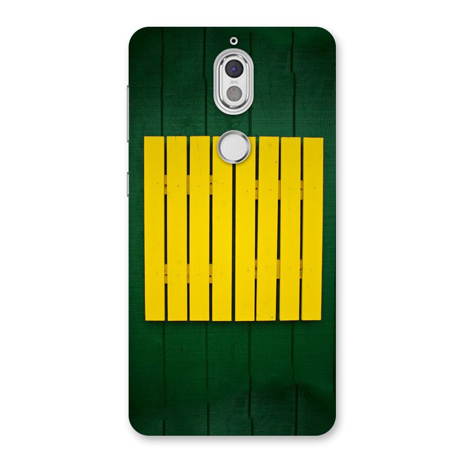 Yellow Fence Back Case for Nokia 7