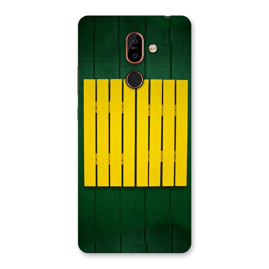 Yellow Fence Back Case for Nokia 7 Plus
