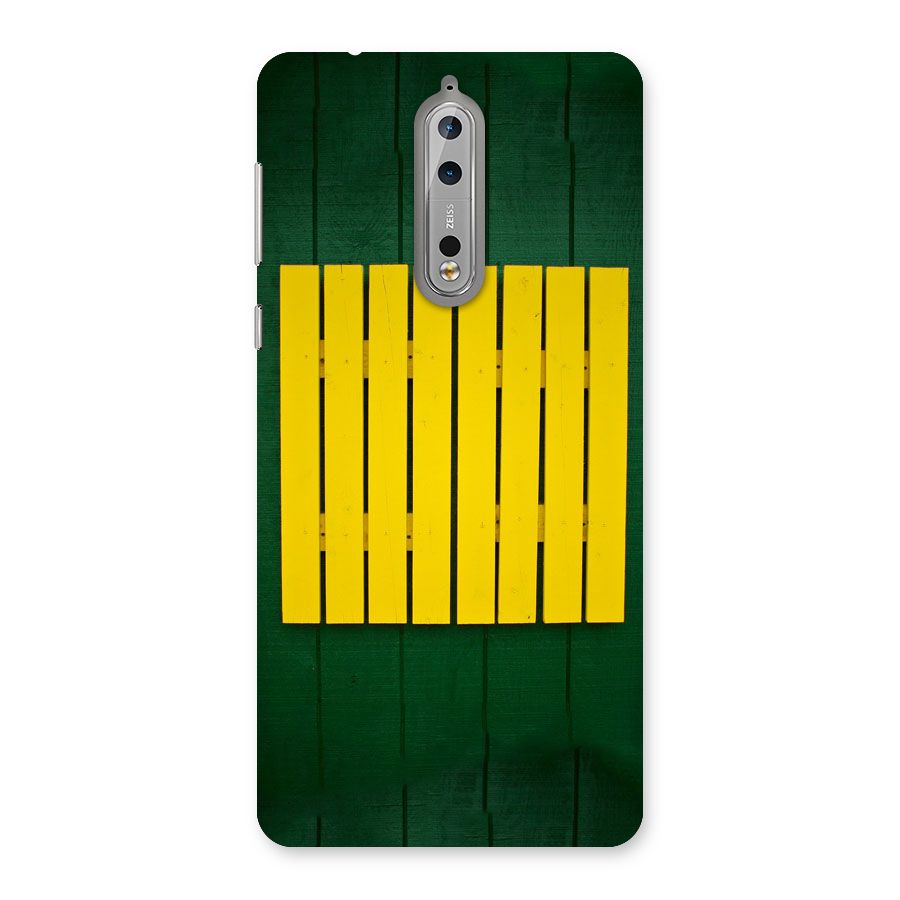 Yellow Fence Back Case for Nokia 8
