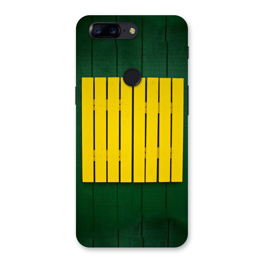 Yellow Fence Back Case for OnePlus 5T