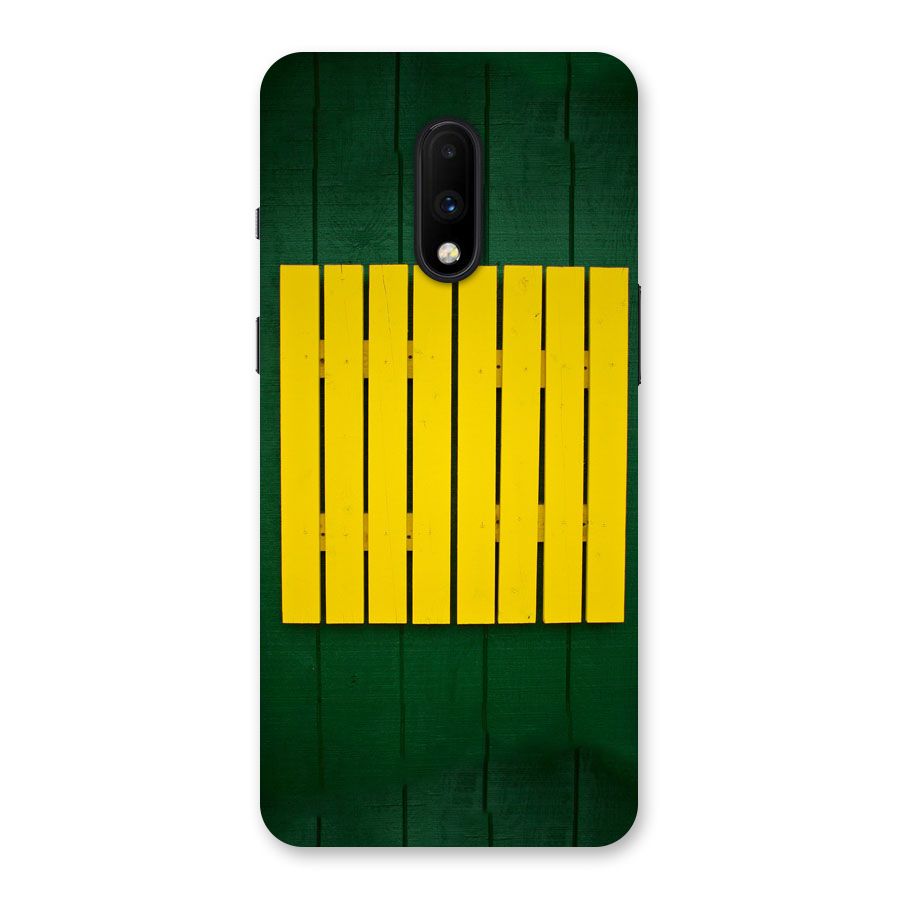 Yellow Fence Back Case for OnePlus 7