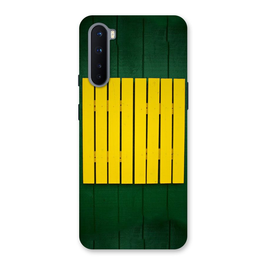 Yellow Fence Back Case for OnePlus Nord