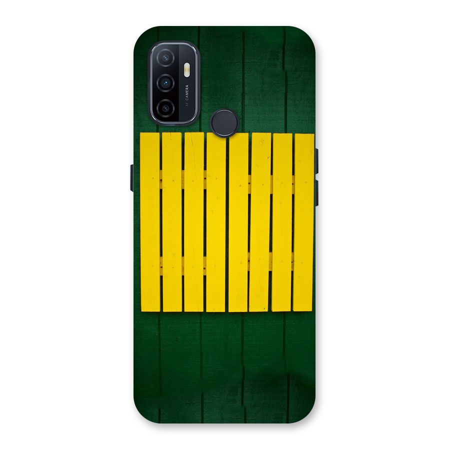 Yellow Fence Back Case for Oppo A32