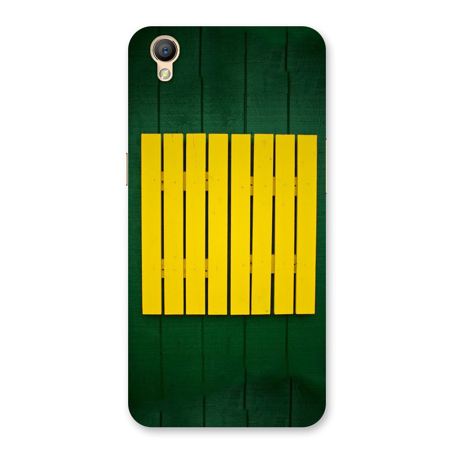 Yellow Fence Back Case for Oppo A37
