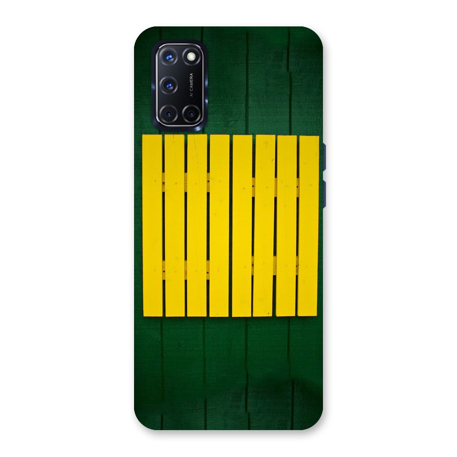 Yellow Fence Back Case for Oppo A52