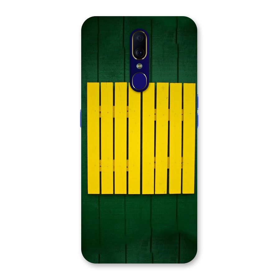 Yellow Fence Back Case for Oppo A9