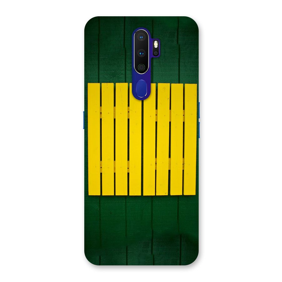 Yellow Fence Back Case for Oppo A9 (2020)