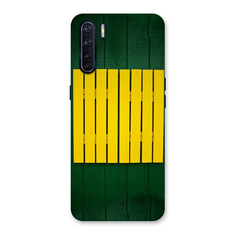 Yellow Fence Back Case for Oppo F15