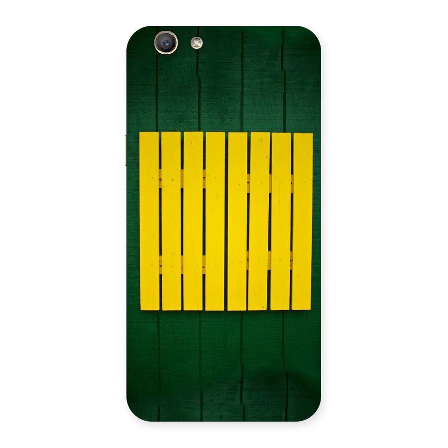Yellow Fence Back Case for Oppo F1s