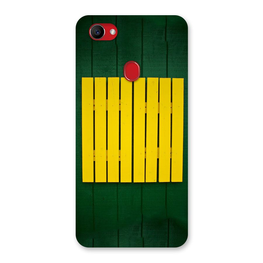 Yellow Fence Back Case for Oppo F7