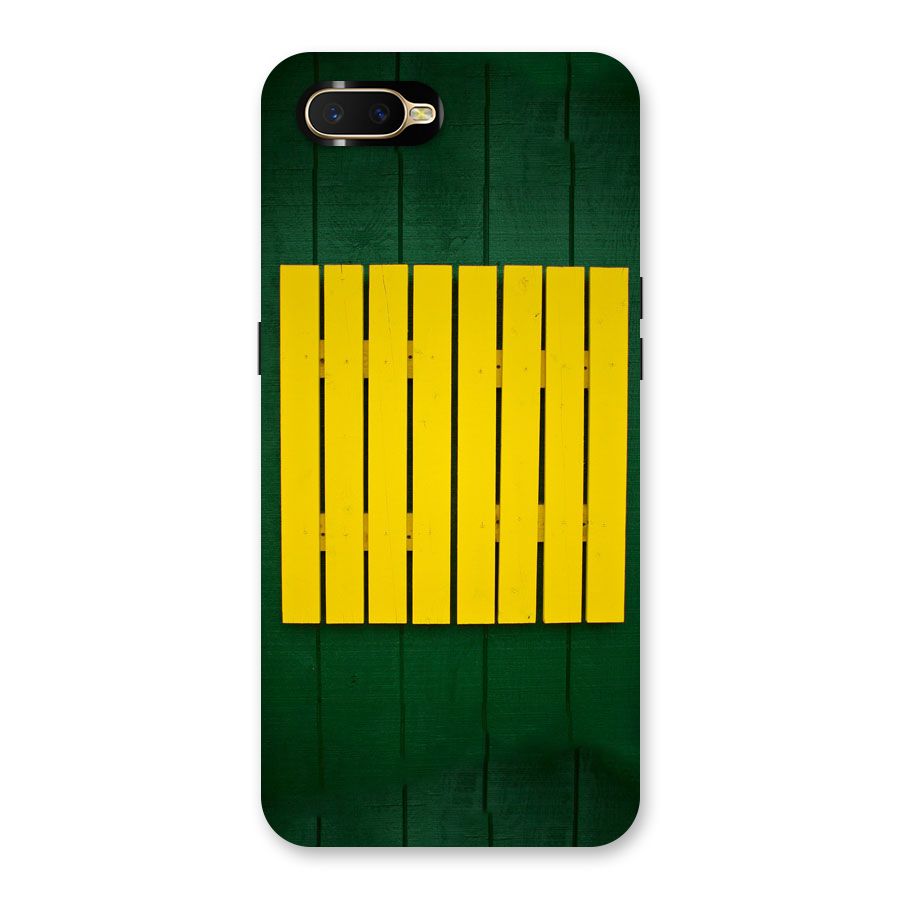 Yellow Fence Back Case for Oppo K1