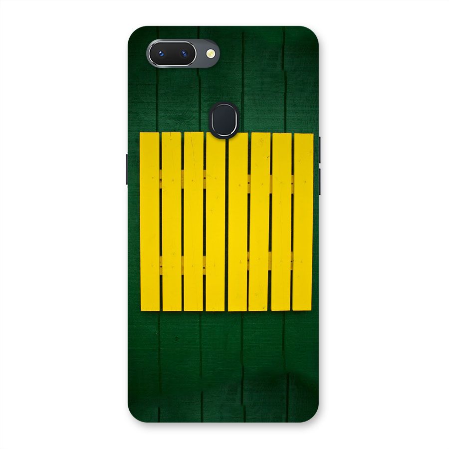 Yellow Fence Back Case for Oppo Realme 2
