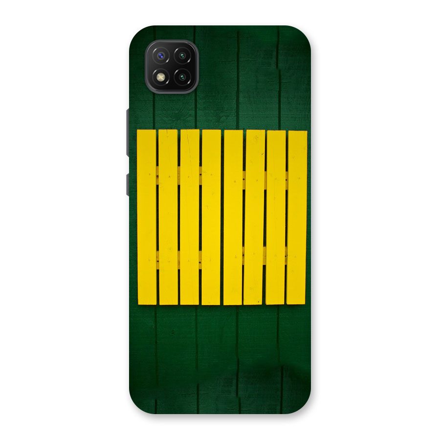 Yellow Fence Back Case for Poco C3