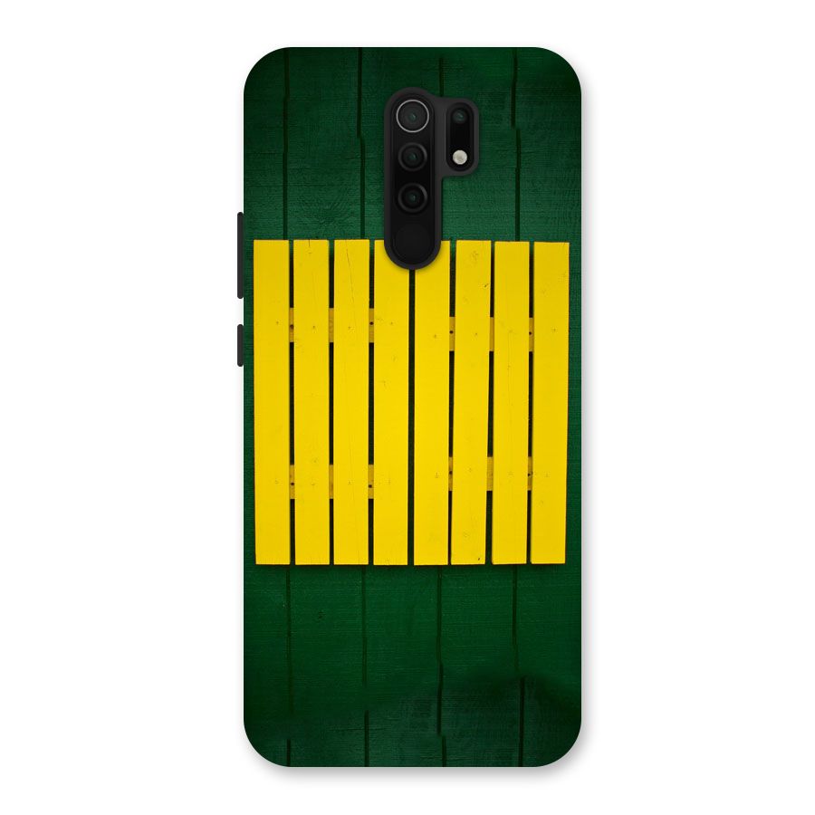 Yellow Fence Back Case for Poco M2