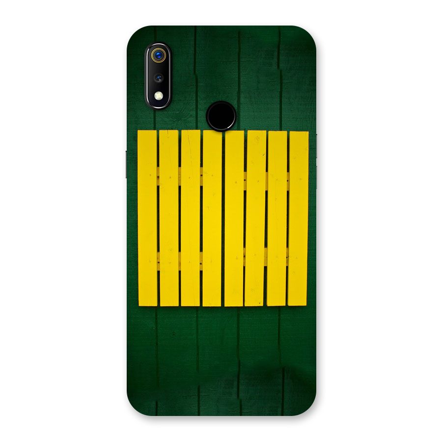 Yellow Fence Back Case for Realme 3