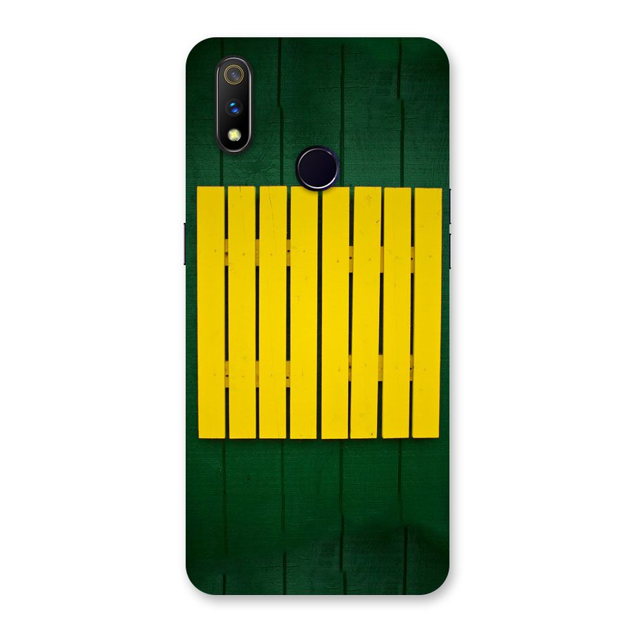 Yellow Fence Back Case for Realme 3 Pro