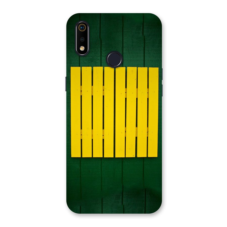 Yellow Fence Back Case for Realme 3i