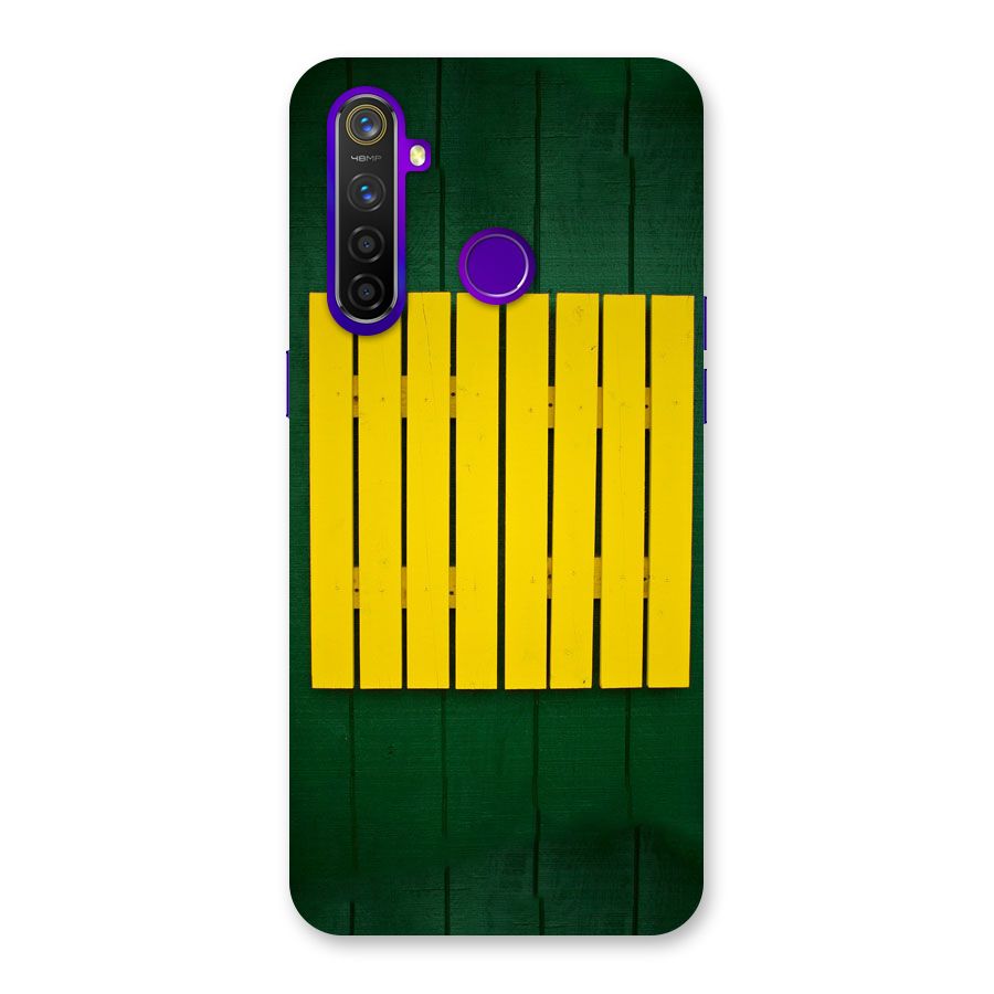 Yellow Fence Back Case for Realme 5 Pro