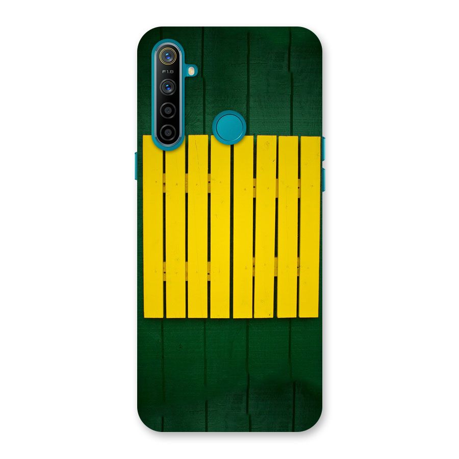Yellow Fence Back Case for Realme 5i