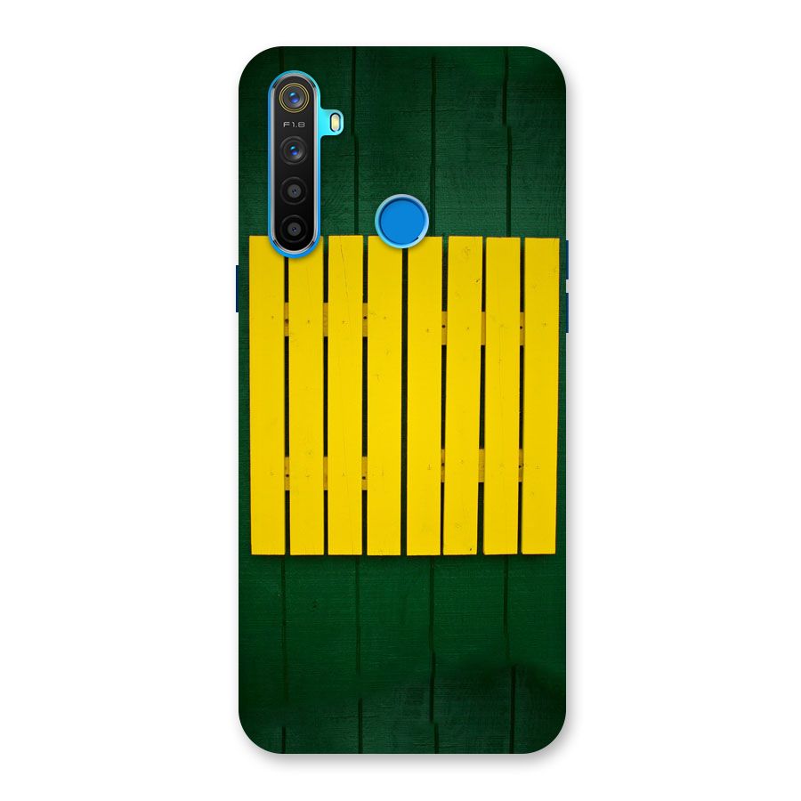 Yellow Fence Back Case for Realme 5s