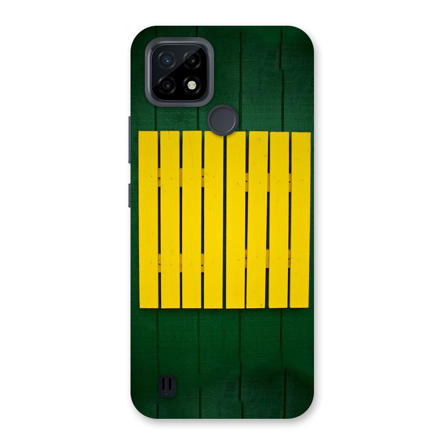 Yellow Fence Back Case for Realme C21