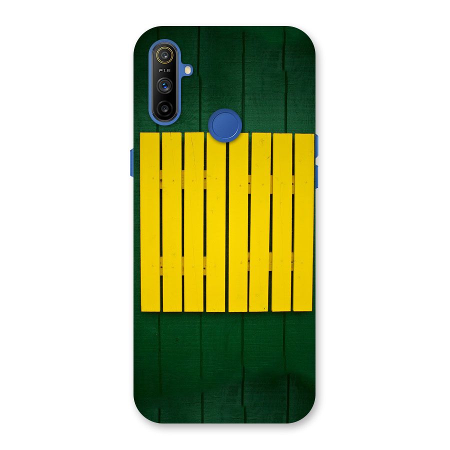 Yellow Fence Back Case for Realme Narzo 10A