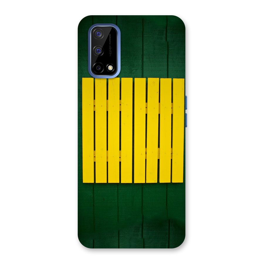 Yellow Fence Back Case for Realme Narzo 30 Pro