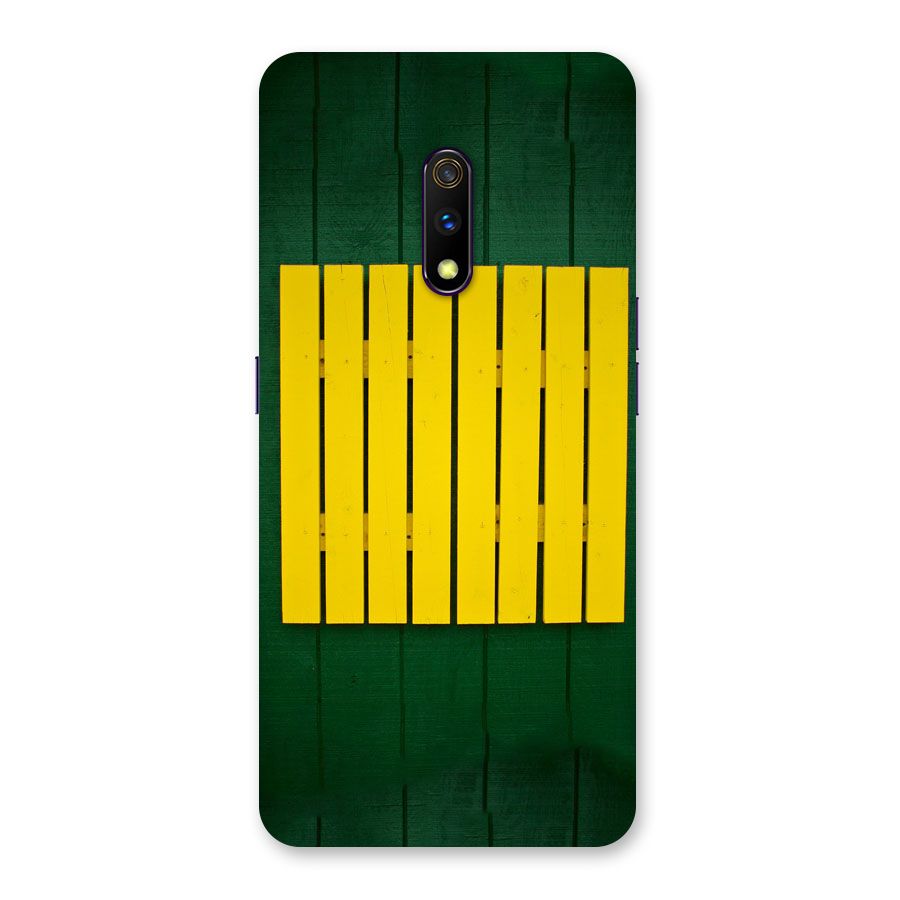 Yellow Fence Back Case for Realme X
