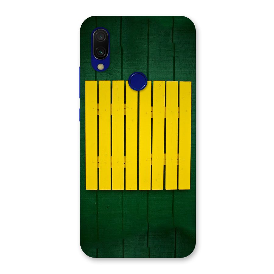 Yellow Fence Back Case for Redmi 7