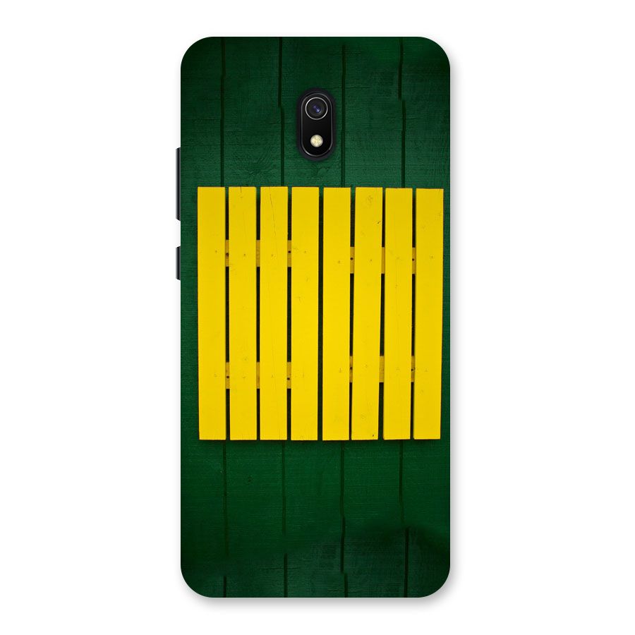 Yellow Fence Back Case for Redmi 8A