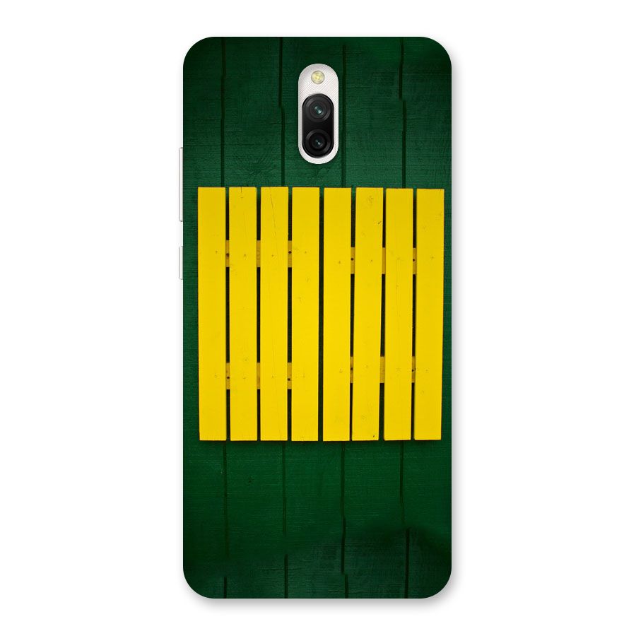 Yellow Fence Back Case for Redmi 8A Dual