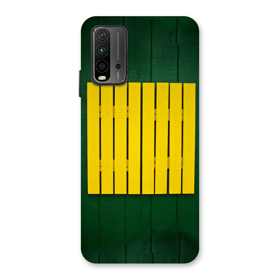 Yellow Fence Back Case for Redmi 9 Power