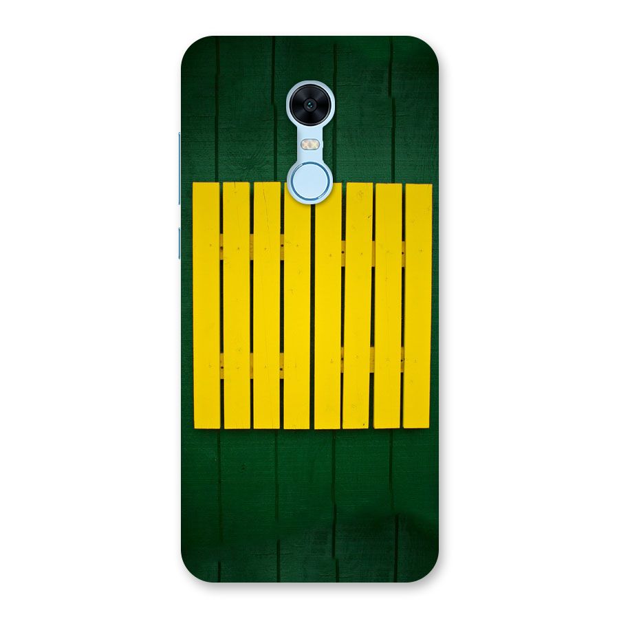 Yellow Fence Back Case for Redmi Note 5