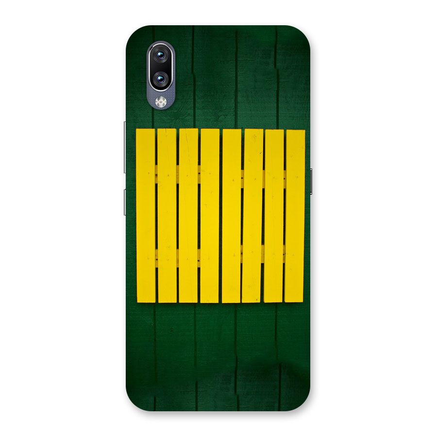 Yellow Fence Back Case for Vivo NEX