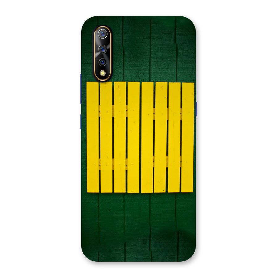 Yellow Fence Back Case for Vivo S1