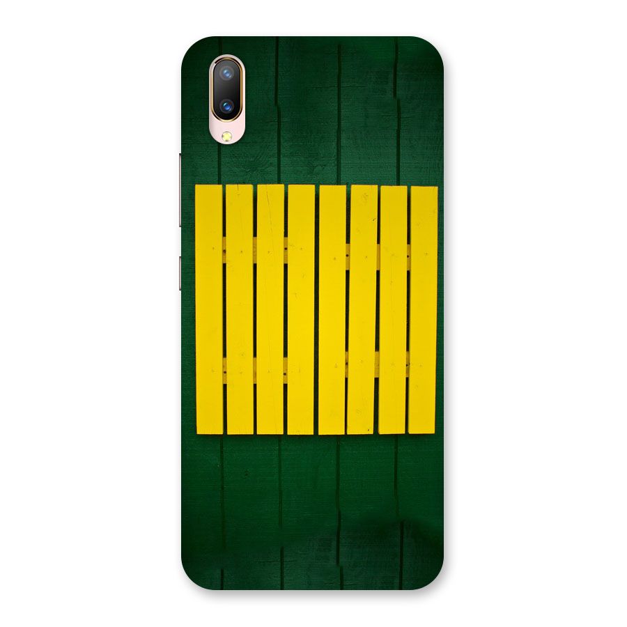 Yellow Fence Back Case for Vivo V11 Pro