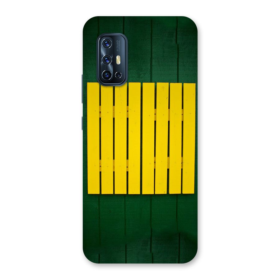 Yellow Fence Back Case for Vivo V17
