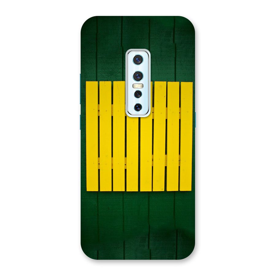 Yellow Fence Back Case for Vivo V17 Pro