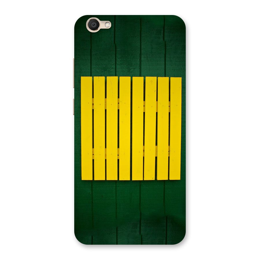 Yellow Fence Back Case for Vivo V5