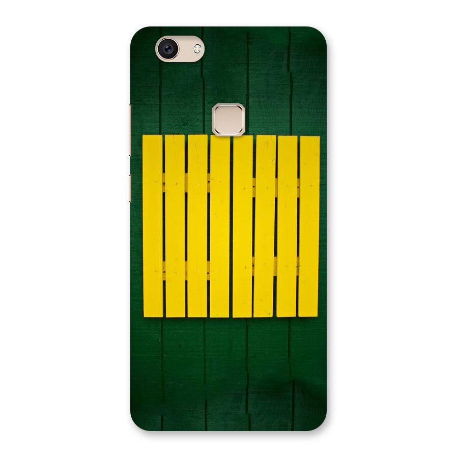 Yellow Fence Back Case for Vivo V7