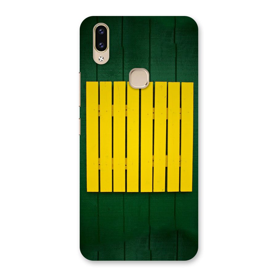 Yellow Fence Back Case for Vivo V9 Youth