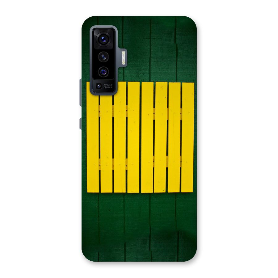 Yellow Fence Back Case for Vivo X50
