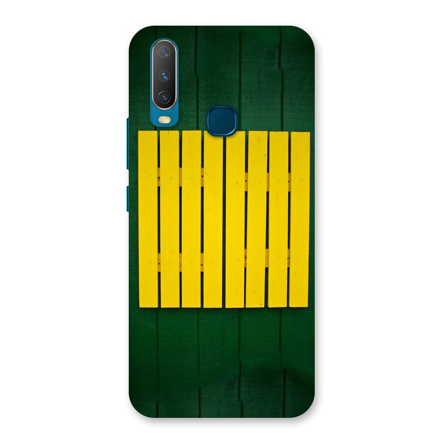 Yellow Fence Back Case for Vivo Y17