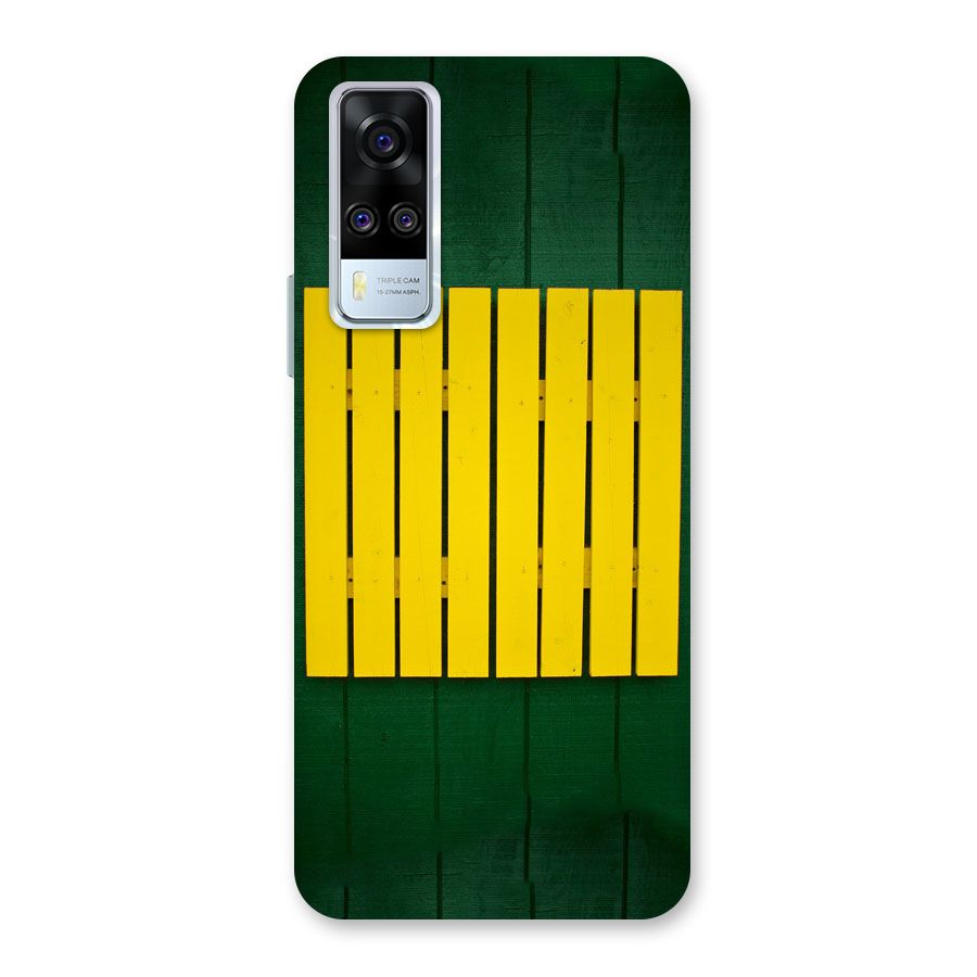 Yellow Fence Back Case for Vivo Y31