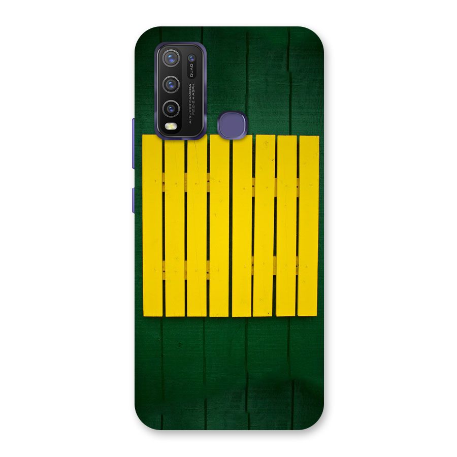 Yellow Fence Back Case for Vivo Y50