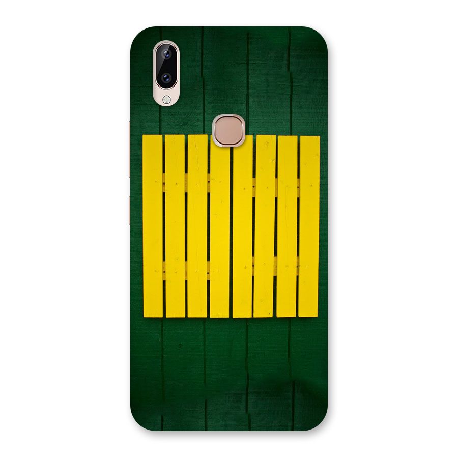 Yellow Fence Back Case for Vivo Y83 Pro