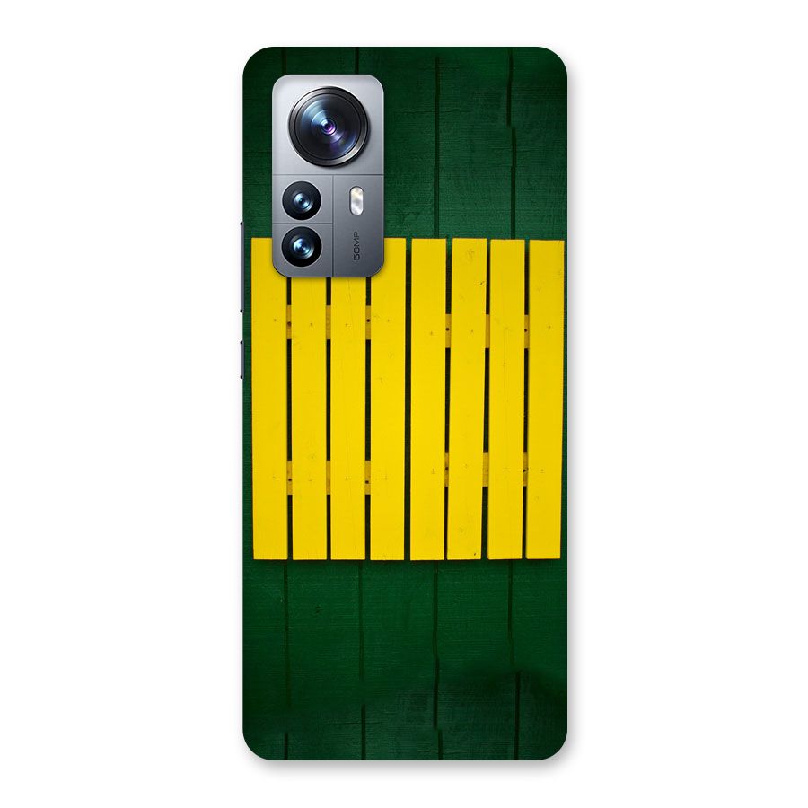 Yellow Fence Back Case for Xiaomi 12 Pro