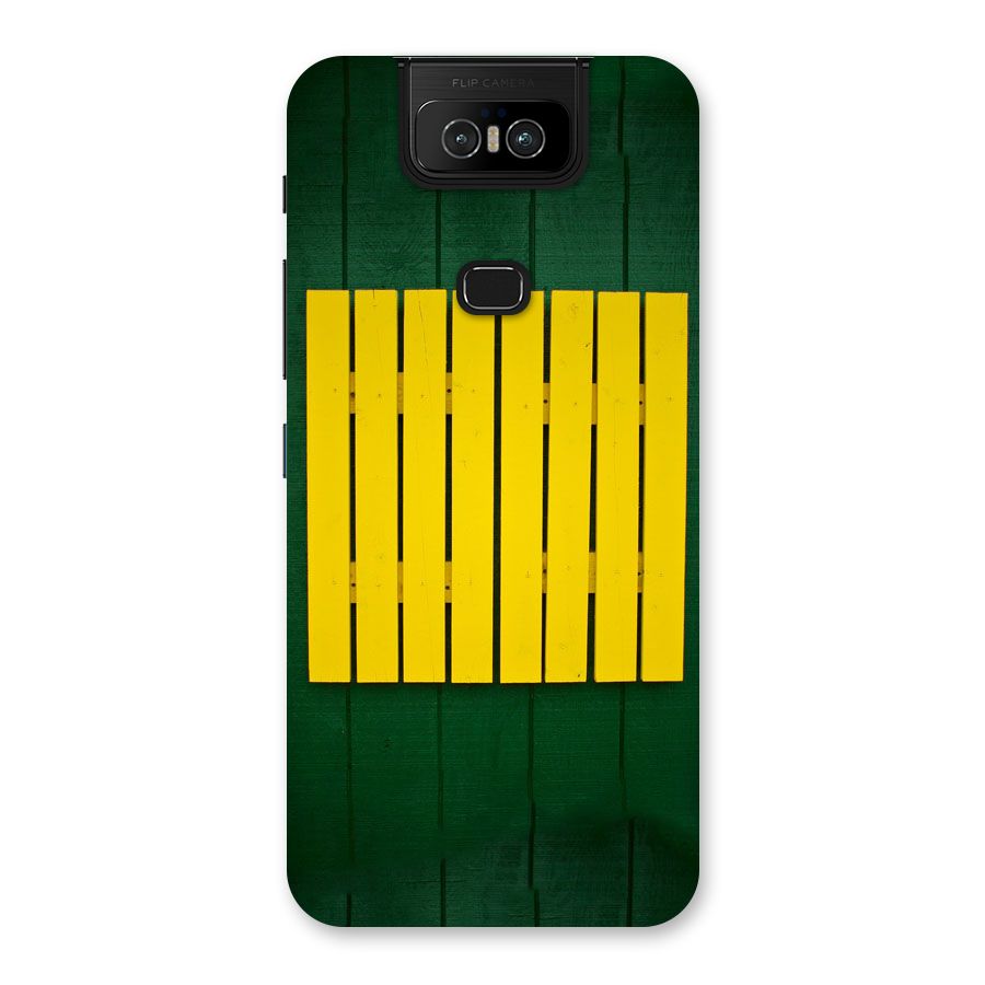 Yellow Fence Back Case for Zenfone 6z