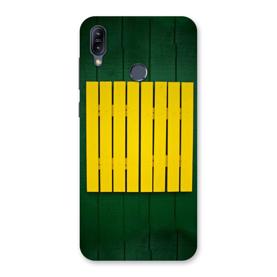 Yellow Fence Back Case for Zenfone Max M2